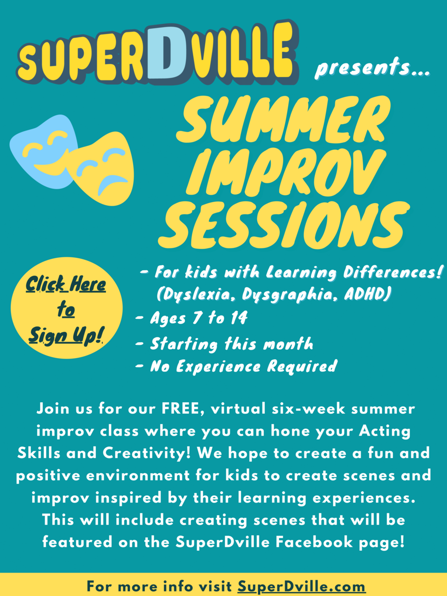 👉Improv Classes for Students with Learning Differences👈, Brooklyn Letters