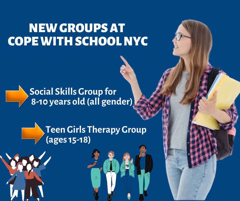 👉New Groups at Cope With School NYC👈