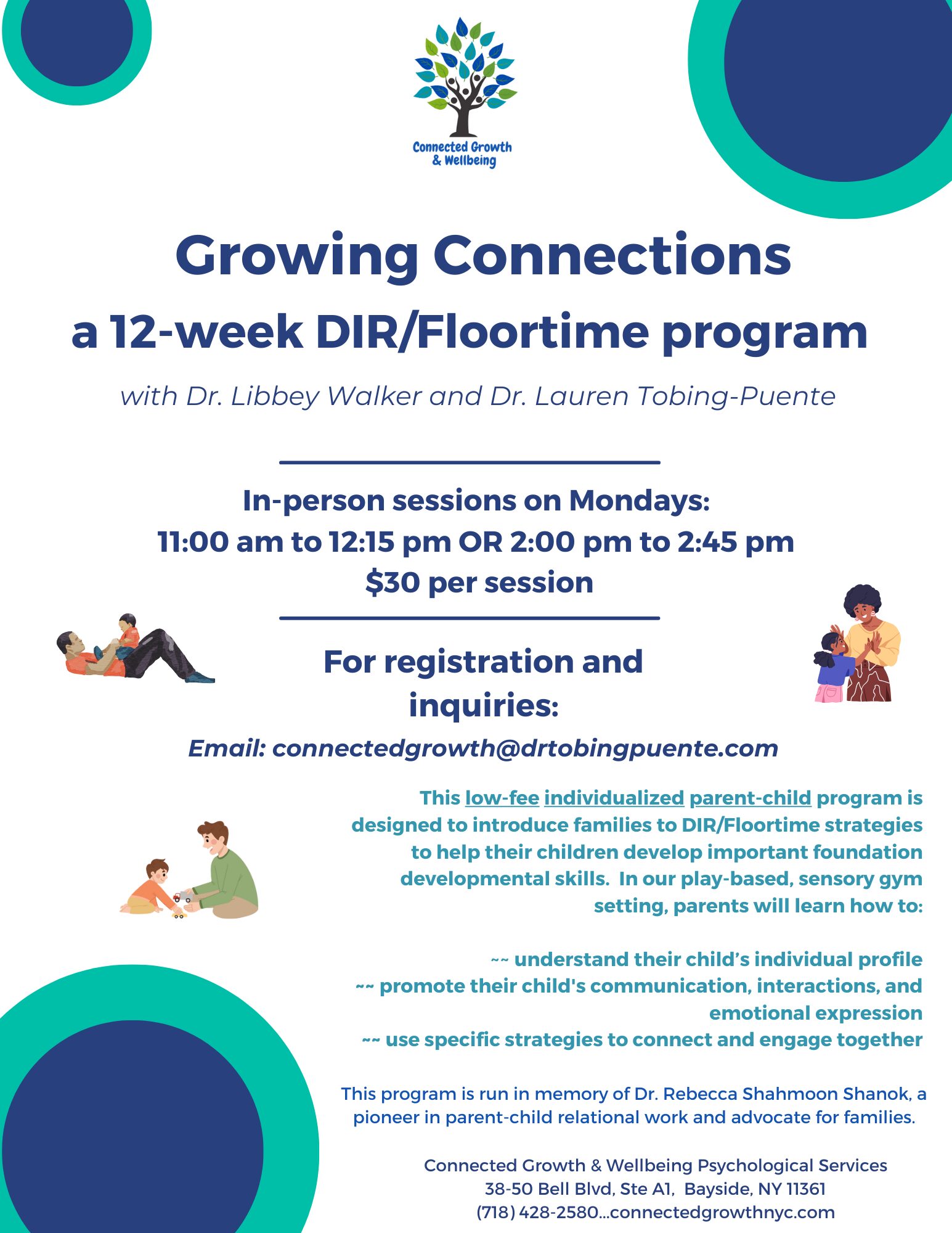 Autism DIR/Floortime 12-Week Program in NYC